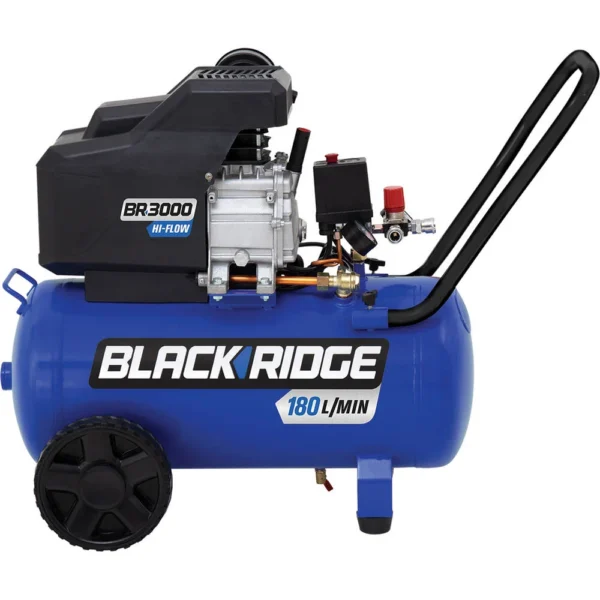 Blackridge Air Compressor 2 5HP Direct Drive Hi Flow 40 Litre tank (4)
