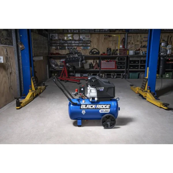 Blackridge Air Compressor 2 5HP Direct Drive Hi Flow 40 Litre tank (6)
