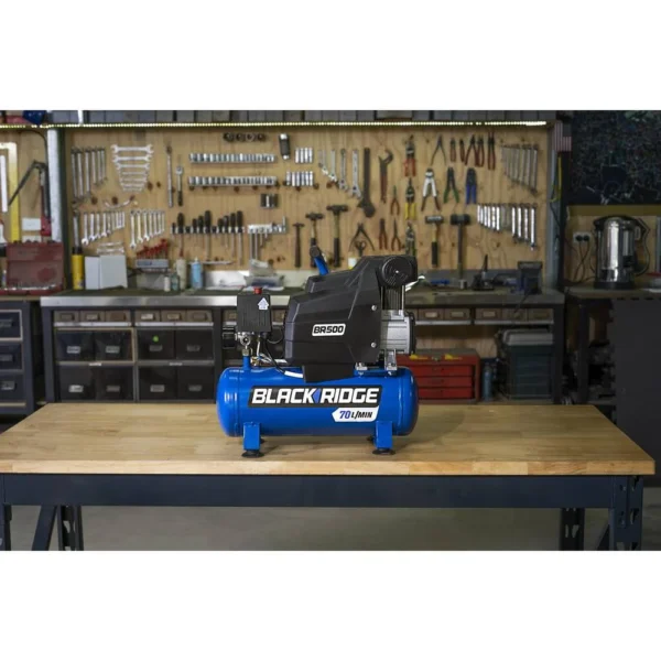 Blackridge Air Compressor 2 5HP Direct Drive Hi Flow 40 Litre tank (7)