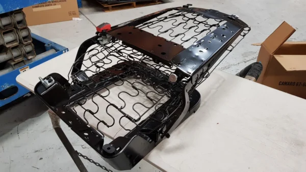 Camaro 1967 1968 Left Hand Complete Seat Frame 3