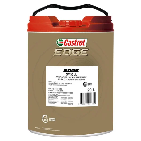 Castrol Edge 5W 30 Ll 20L 3431129