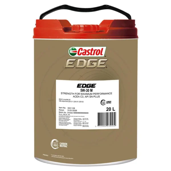 Castrol Edge 5W 30 M 20L 3431108