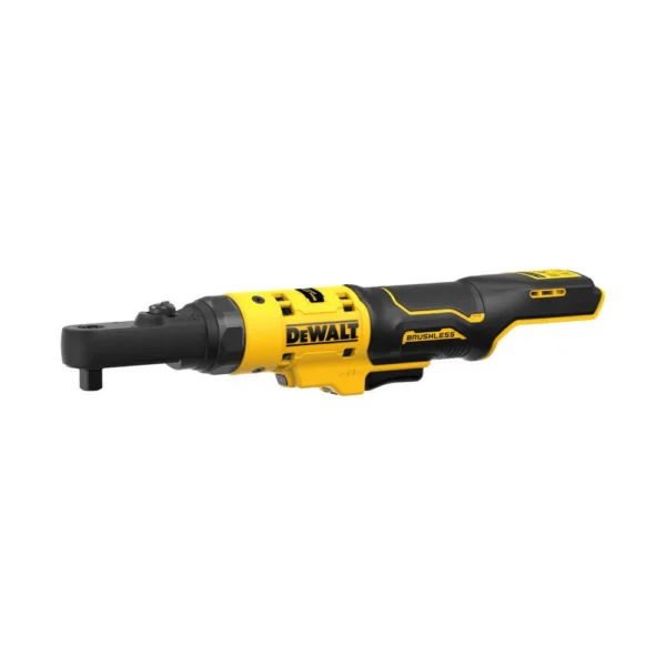 DeWALT XR 12V Brushless 14 & 38 Sealed Head Ratchet Wrench Skin (2)