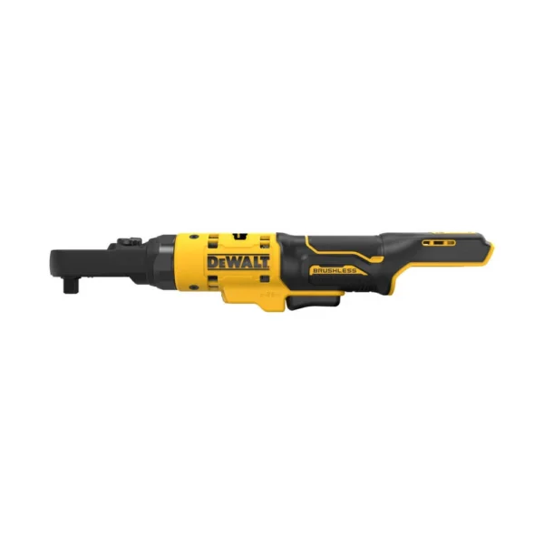 DeWALT XR 12V Brushless 14 & 38 Sealed Head Ratchet Wrench Skin (3)