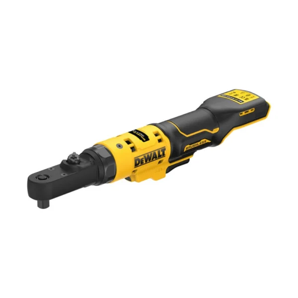 DeWALT XR 12V Brushless 14 & 38 Sealed Head Ratchet Wrench Skin (4)