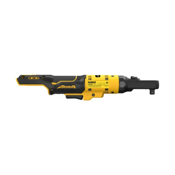 DeWALT XR 12V Brushless 14 & 38 Sealed Head Ratchet Wrench Skin (5)