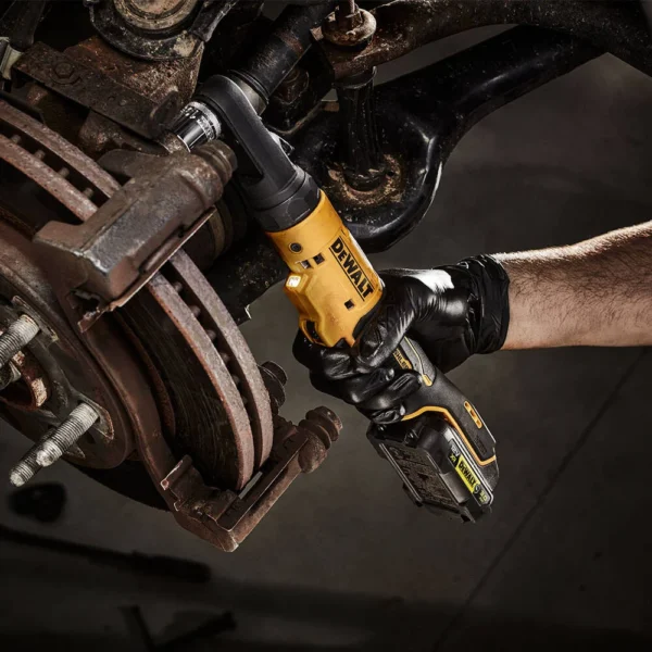 DeWALT XR 12V Brushless 14 & 38 Sealed Head Ratchet Wrench Skin (7)
