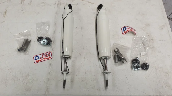 Ford F100 DJM Suspension Rear Calmax Supershocks 19 5 Inch Loop Stem (Pair)