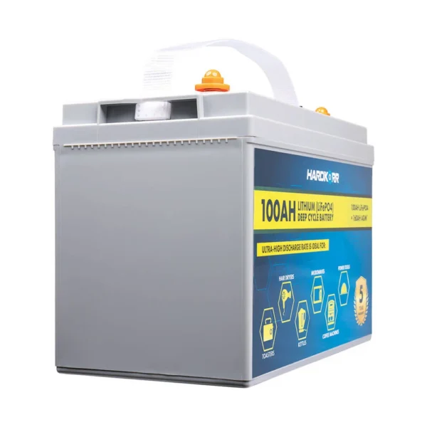 HardKorr 100Ah Lithium LifePO4 Deep Cycle Battery HKPBATL100C (3)