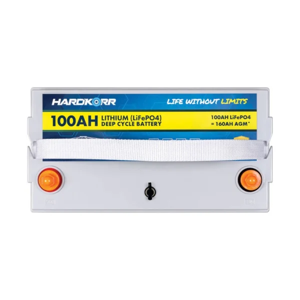 HardKorr 100Ah Lithium LifePO4 Deep Cycle Battery HKPBATL100C (5)