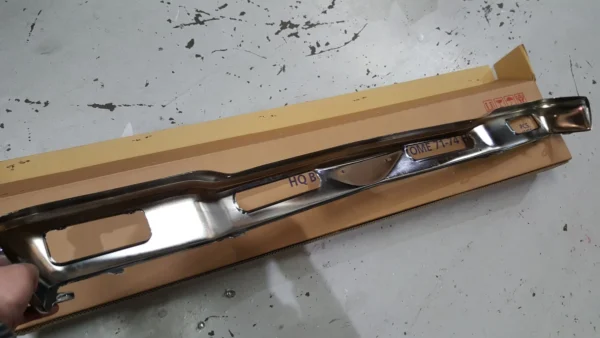 Holden HQ Chrome Front Bumper Bar 1