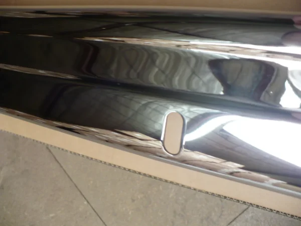 Holden Torana LH LX Chrome Rear Bumper Plain With Jack Hole 5