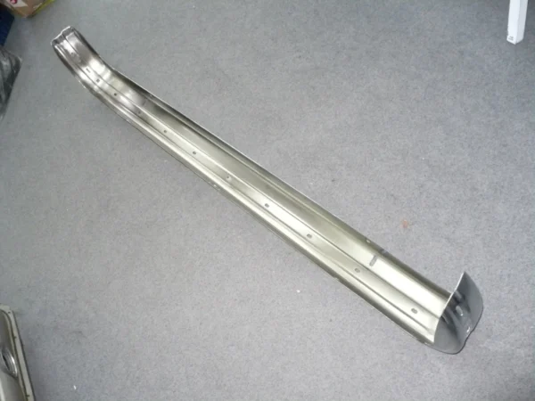 Holden Torana LH LX Chrome Rear Bumper With Rubber And Jack Holes 4