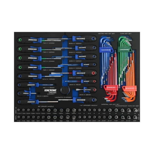 Kincrome EVOLUTION Chest Tool Kit 257 Piece 7 Drawer 26 (5)