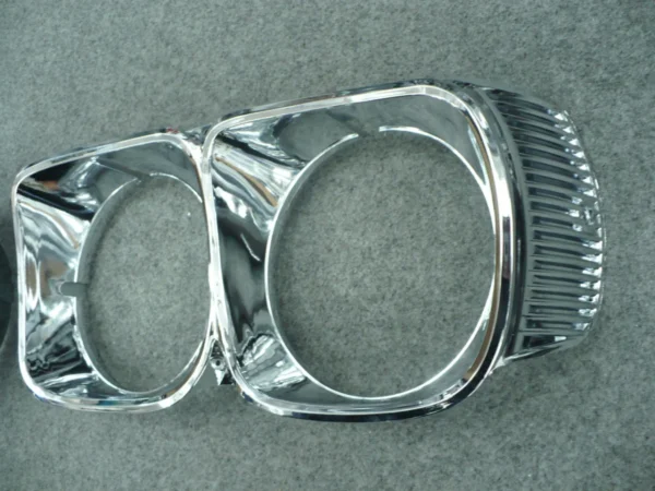 Mazda RX3 12A Chrome Headlight Surrounds (Pair) 4