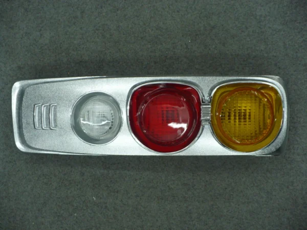 Mazda RX3 Savanna Chrome Tea Cup Tail Light Assembly (Pair) 10A 12A S102A S124A