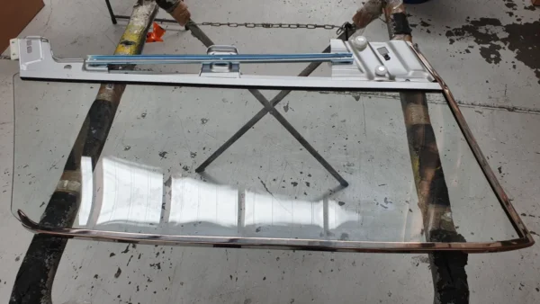 Mustang 1967 1968 Left Hand Convertible Door Glass Assembly (3)