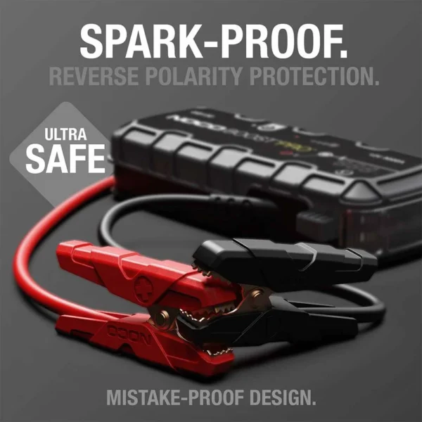 NOCO UltraSafe Boost Pro Lithium Jump Starter 12V 3000 Amp (8)