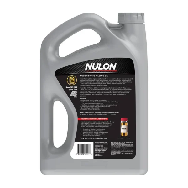 Nulon Racing Oil 5W 30 3 x 5L (Carton) NRO5W30 5 (2)