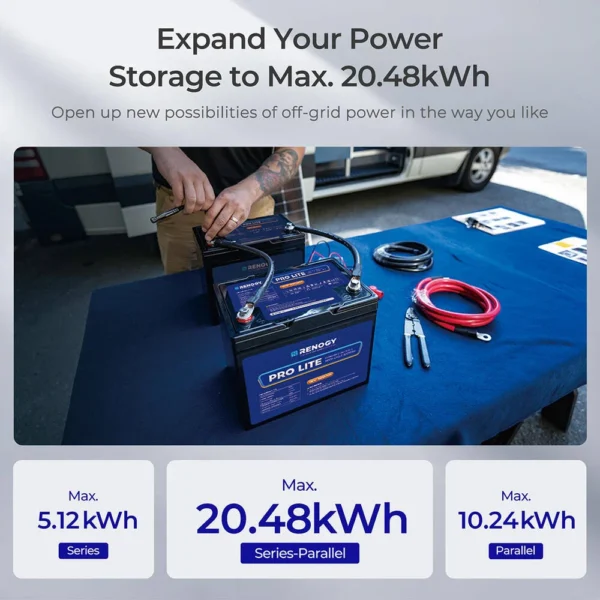 Renogy Lithium Deep Cycle Battery 12 8V 100Ah (15)