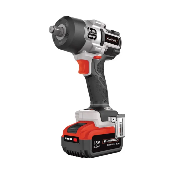 ToolPRO 18V Brushless 12 700Nm Impact Wrench Kit 5 0Ah