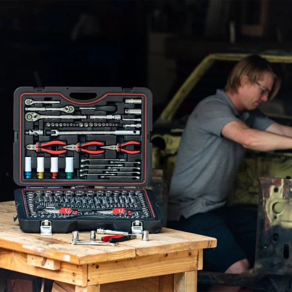 ToolPRO Automotive Tool Kit 198 Piece (6)