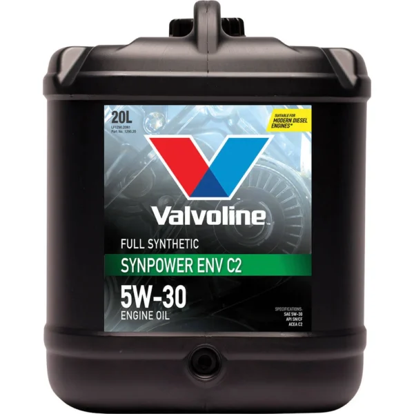 Valvoline Synpower ENV C2 Engine Oil 5W 30 20 Litre